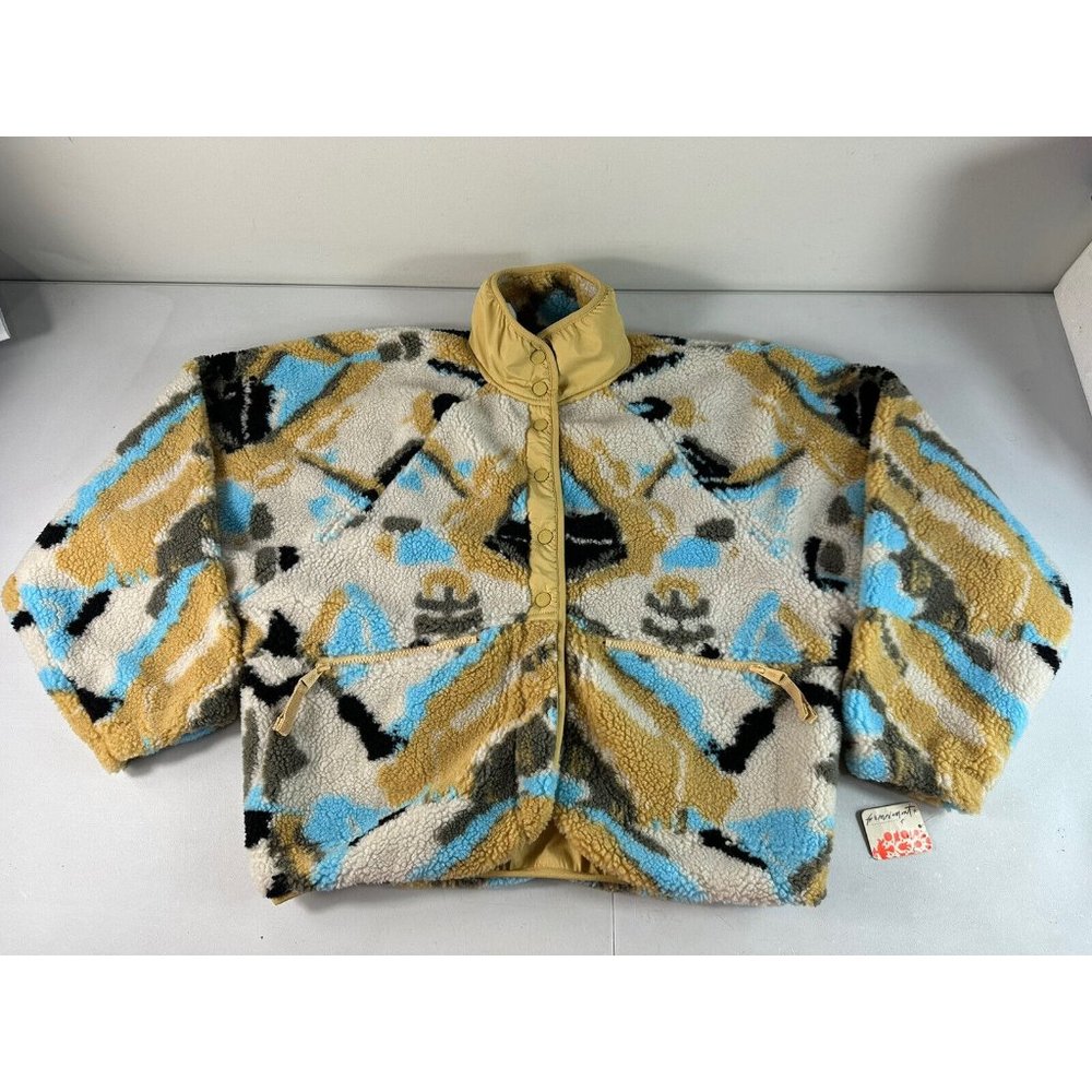 NWT Free People FP Movement Rocky Ridge Snap Jacket Sz S Small